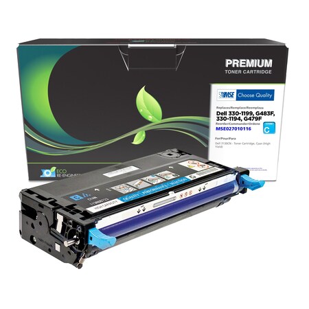 Mse MSE Remanufactured High Yield Cyan Toner Cartridge for Dell 3130 MSE027010116